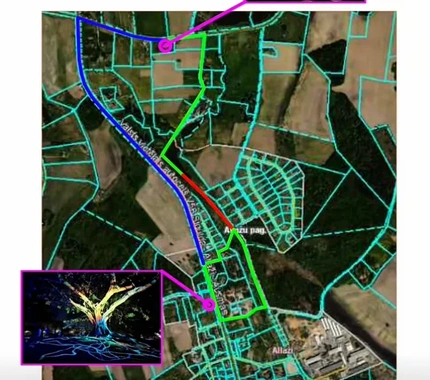 Intervija ar Vinetu Sārtaputnu par gravas takas izveidi Allažos “Zili – Zaļais koridors”